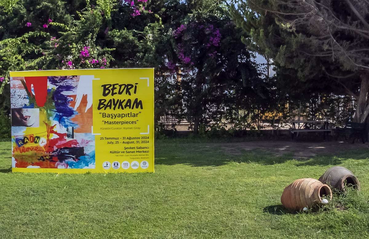 Bedri Baykam Başyapıtlar sergisinden bir eser