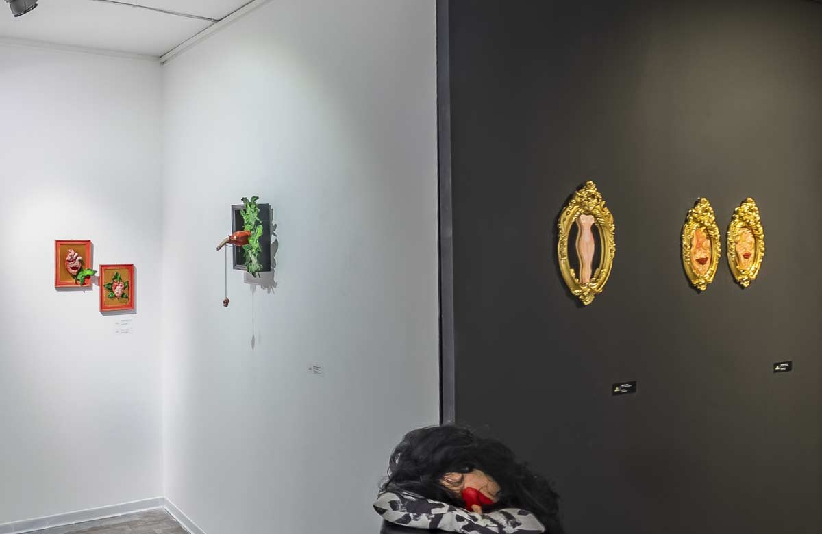 Şevval Başalan 'Ziyafet' Sergisinden bir fotoğraf